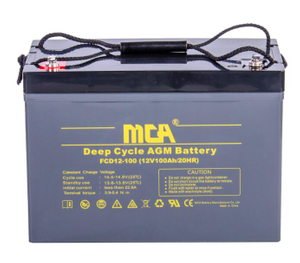 Batería solar del plomo del plomo del ciclo profundo 12V 100Ah