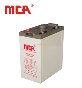 Batería de gel tipo 2v 600ah para inversor